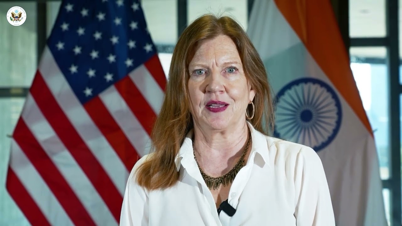 Consul General Jennifer Larson message on USIndiaFWDforAll