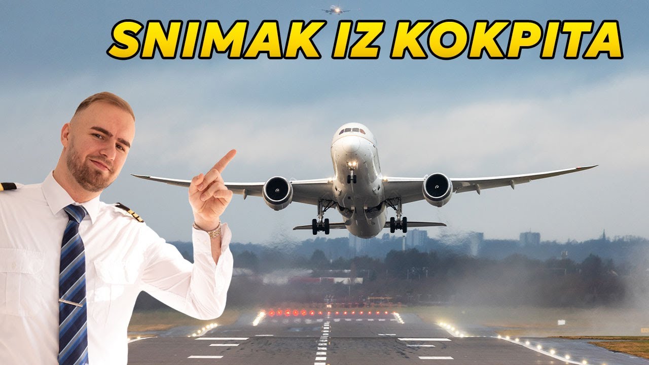 Kako avion slijeće? *SNIMAK IZ KOKPITA*