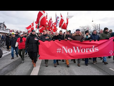 Датчане и итальянцы протестуют против последних действий администрации США