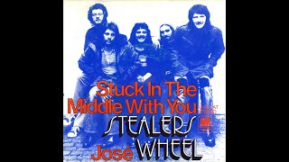 Stealers Wheel ~ Stuck In The Middle With You 1972 Classic Rock Purrfection Version