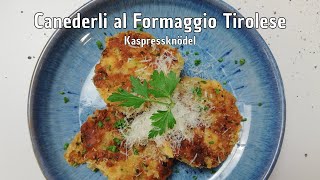 Traditionelle Kaspressknödel - Südtiroler Käseknödel Rezept