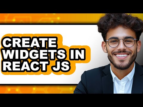 How to Create Widgets in React Js (full Guide)