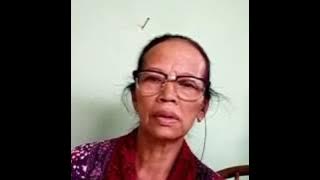 Lutut manggung Mbah putri