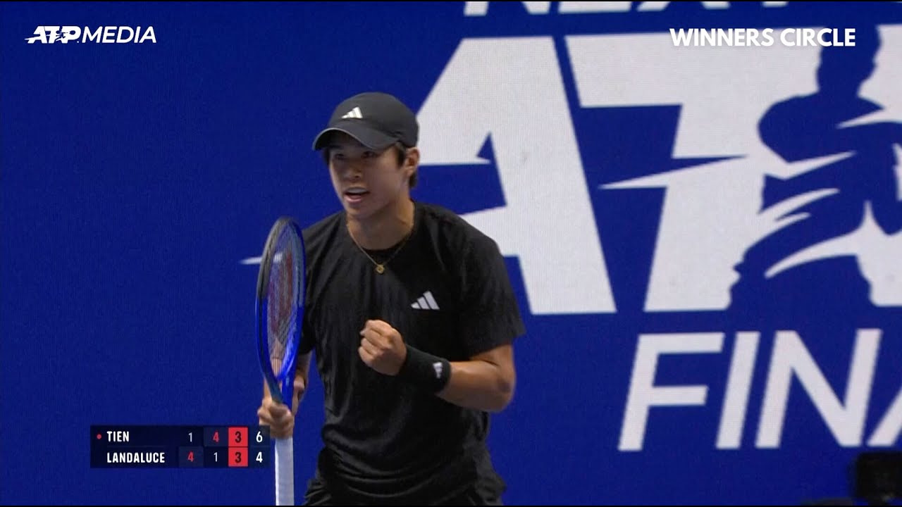 Leaner Tien Recovers From LOSING The Opening Set To Beat Martin Landaluce In Four | HIGHLIGHTS