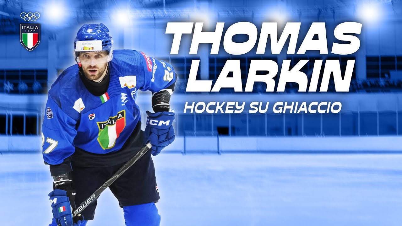Road To Milano Cortina 2026 - Thomas Larkin - hockey su ghiaccio