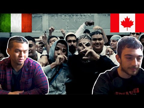 CANADIANS REACT TO ITALIAN RAP - Sisco - Shh shh (prod DiglieloMosi)