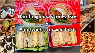 【La comida japonesa Hice para mis hijos Son perfectos para llevar a la cole Hamburguesa de Tonkatsu by Cocina de Miki 217 views 1 month ago 6 minutes, 37 seconds