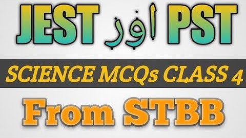 PST & JEST test preparation/ Class 4 MCQS from STBB/ According to IBA Syllabus/ pst & jest test/