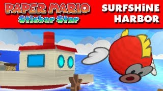 Paper Mario Sticker Star Surfshine Harbor Cheep Cheep Nintendo 3ds Gameplay Walkthrough Youtube Paper Mario Sticker Star Surfshine Harbor Cheep Cheep Nintendo 3ds Gameplay Walkthrough Youtube
