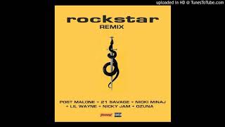 Post Malone - rockstar (Remix \/ Audio) ft. 21 Savage, Nicki Minaj, Lil Wayne, Ozuna, Nicky Jam