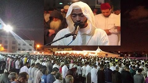أول ليلة في مصلى ساحة السنبلة صلاة التراويح - عزيز أهرض - سورة البقرة رمضان 1437 - 2016