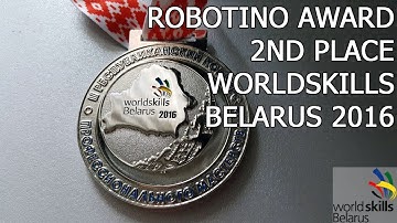 Robotino Award 2nd place - WorldSkills Belarus 2016 Mobile Robotics