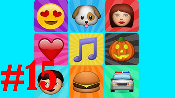 Emoji Quiz Level 15 - All Answers - Walkthrough
