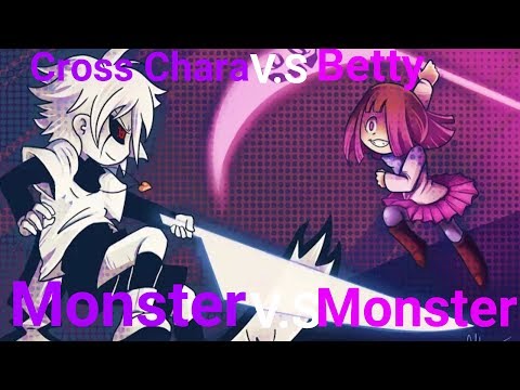 Cross Chara V S Betty Roblox Undertale Survive The Monsters Monster V S Monster 13 Youtube - new survive betty and chara undertale roblox