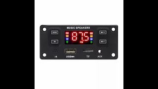 Car Sound Audio Power Amplifier Module Board Mp3 Blue Tooth Module Player