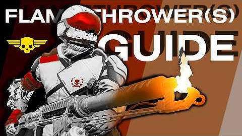 Ultimate Guide To Flamethrowers | HD2 Torcher, Crisper and Flamethrower Guide