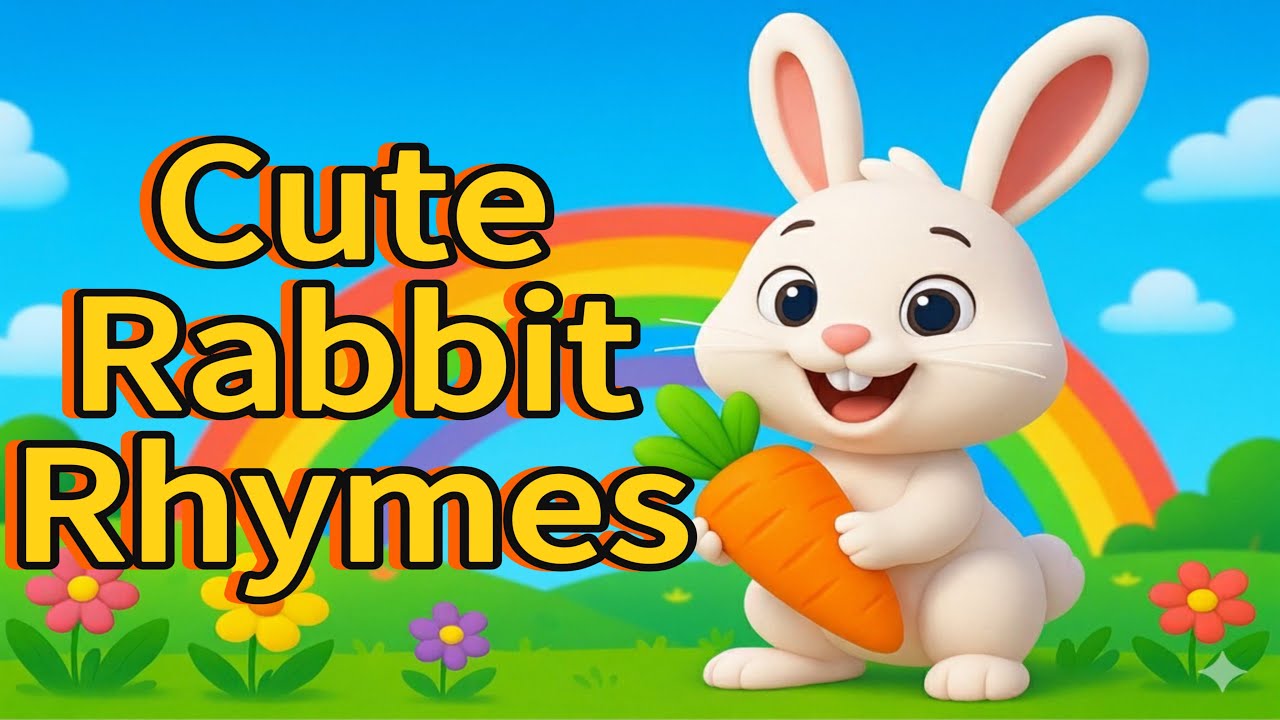 முயல் பாடல்🐰 | Cute Rabbit Rhymes | Bunny Rhymes | Animal Rhymes ...