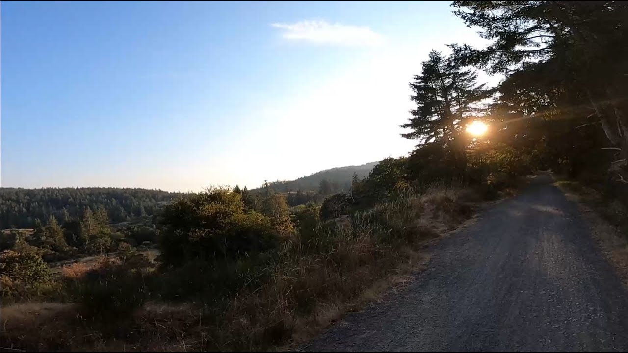 August 8, 2024 - Victoria, BC Bike Ride on the Galloping Goose trail