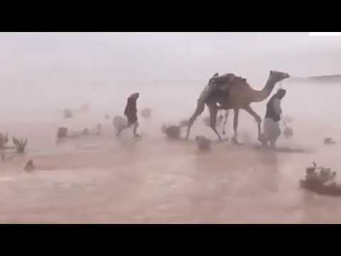 Stormy Saudi Arabia desert as you’ve never seen it before