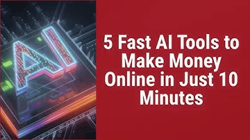 Make Money with AI TODAY: 5 Real Methods That Work