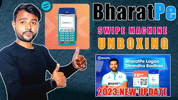 Bharat Pe Swipe Machine Unboxing &Use Kaise Karen |Bharat Pe Swipe Full Setup ,Unboxing,Hiden Charge
