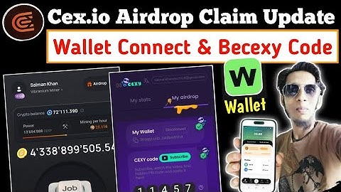 Cex.io Airdrop Full Guide | Wallet Connect &  BeCexy Code For Eligibility Cex.io Airdrop