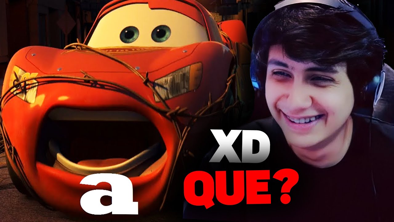 NO RECORDABA a MCQUEEN asi de MAMON xd - Natalan reacciona a Cars es muy extraña