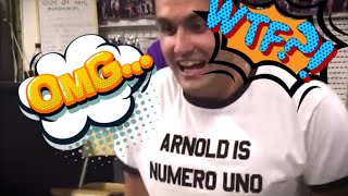 ARNOLD SCHWARZENEGGER IMPRESSION // THE BEST IMPERSONATION // PUMPING IRON  //  ABSOLUTE LEGEND!!! 💥