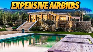 Top 10 MOST EXPENSIVE Airbnb’s in the WORLD!