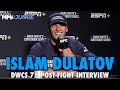 Islam Dulatov Abandoned Modeling Career to Chase UFC Dream: 'I Love Fighting' | DWCS 75 Mp3 Song
