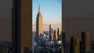New York Skyline Cinematic 🌆Cinematic view of New York City skyline ✨Feel the city vibe