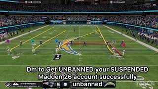 HOW TO GET UNBANNED ON YOUR MADDEN 26 EA ACCOUNT #madden26 #madden #eagames #easports #unban #mut