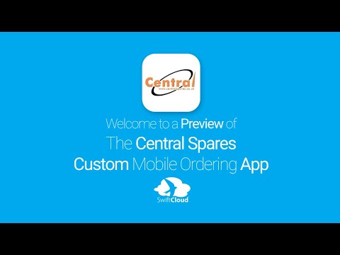 Central Spares - Mobile App Preview - CEN988W