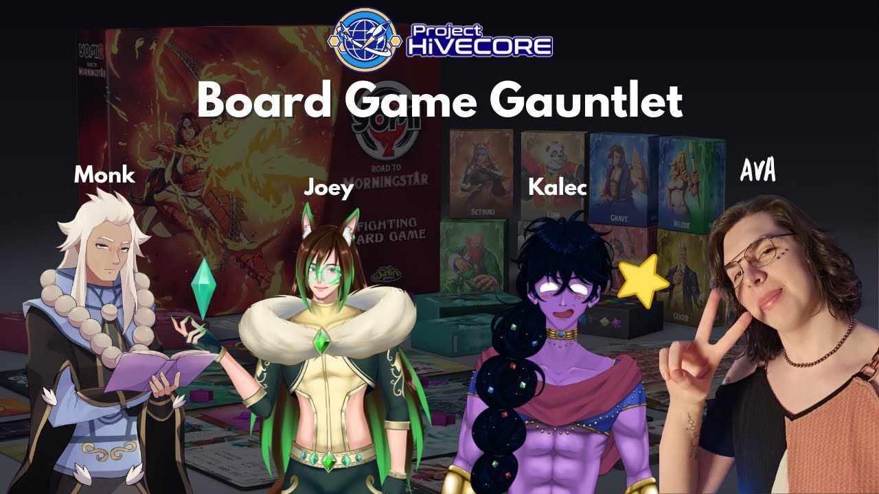 Monk's Board Game Gauntlet! | Project HiVECORE