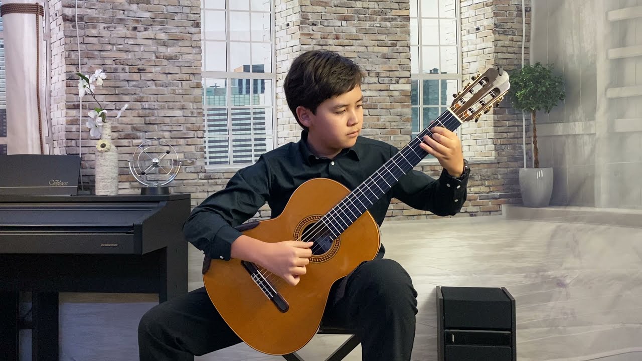 Jason Kasnicki won First Place in the New York State OPUS Music Competition Guitar Tarantella