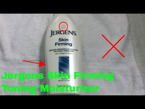 Wideo: Jergens Skin Firming Daily Toning Moisturizer Review