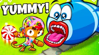 The Candy Shooter tower in BTD 6! (New modded tower) screenshot 3