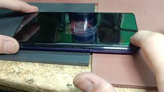 Nano screen Curved Glass, UV Lamp Light full Glue | Xiaomi Mi Note 10 Lite | هاشم تك - Hashim tech