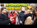 Interrupting Dawah! Mansur & Lady Visitor interrupted! | Old Is Gold | Speakers Corner | Hyde Park