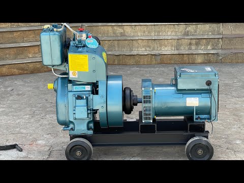 Kirloskar 10kva Generator with 12hp Kirloskar DAF12 Engine || Kirloskar Generator