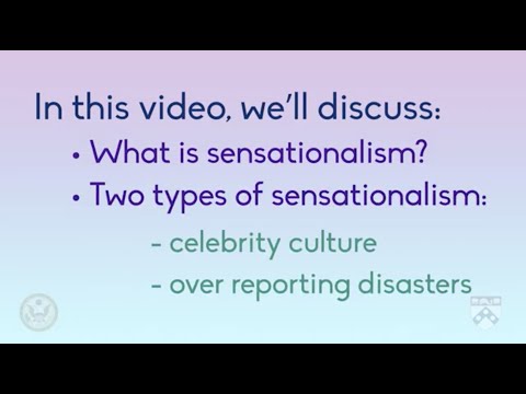 Wideo: Czym jest sensacyjne dziennikarstwo?