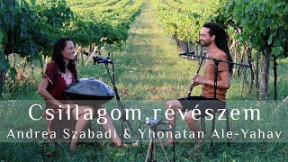 Csillagom, révészem - hungarian love song | handpan &amp; flute | Yishama Pantam