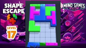 Shape Escape Level 17 gameplay walkthrough solution