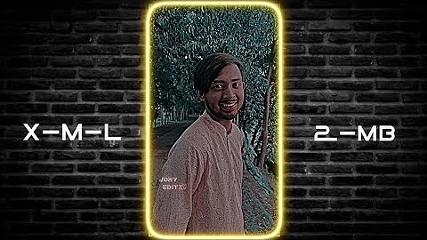 OMOR SAD XML 💔😥 || NEW TREND XML || ALIGHT MOTION XML PRESET 🎟️⬇️ || PRESET BY JONY EDITZ 🖤💫 ||#xml