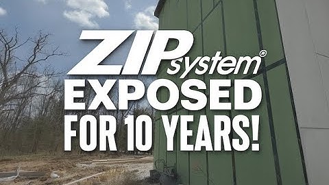 ZIP Sheathing After 10 Years Exposed — What Survived & What Failed