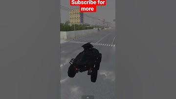 #shorts | Goliath UGV Mod | Bussid | Raining in the city | Android game | 3D Game | bussid new mod