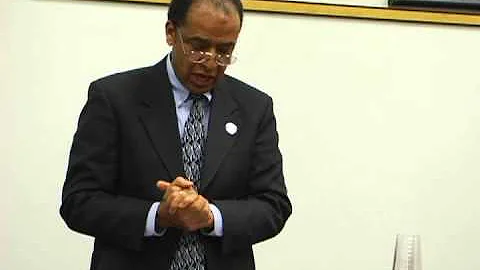 Cleveland L. Sellers, Jr. accepts the 2010 Travels...