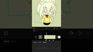 Tweening In capcut Is so Easy🤯 #gachalife #gachaclub #gachashorts #capcut #tweening #animation #like