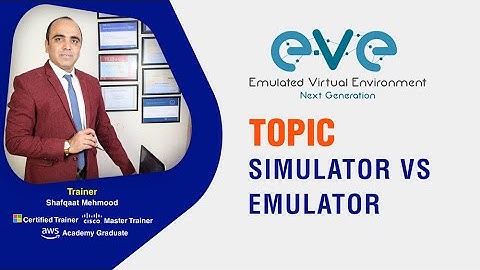 Simulator VS Emulator | Design CCNP, CCIE lab on Laptop