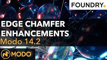 Modo 14.2 - Edge Chamfer Enhancements